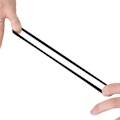 Miniatyrbild 3 av 8: Stora Hårband, Elastiska Hårband för Tjockt Tunt Lockigt Hår, Mjukt Stretchigt Tyg, Ingen Hårskada, Starka Hållbara Tvättbara för Kvinnor Män Flickor