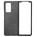 Pikkukuva 2 / 8: Samsung Galaxy Z Fold 2 -puhelimen nahkainen suojakotelo, suojaava kotelo, putoamissuoja (musta)