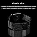 Miniatyrbild 4 av 5: Kompatibel för Apple Watch Band 38-40mm /42-44mm, Rostfritt stål Loop Spänne Metallrem Armband Loop Replacement Band för Iwatch Series 4, Series
