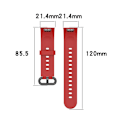Miniatyrbilde 5 av 5: Silikonarmbånd for Xiaomi Mi Watch2 Lite og Redmi Watch 2 Smart Watch