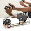 Miniatyrbild 1 av 8: KEM‑490AAA Optisk drivenhet montering exakt snitt ersättning professionell optisk lins med fäste för PS4 1000 1100