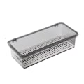 Miniatyrbillede 1 af 5: Make Up Organizer Box Dresser Container Case med låg til kosmetisk opbevaringsholder, 27*11.5*6.5cm