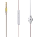 Miniatyrbild 5 av 5: In-ear-headset med luftrörssäkerhetssnäcka med mikrofon för IOS för Android Transparent Single