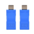 Miniatyrbilde 4 av 5: 1 par HDMI-forlengeradapter RJ45 Signalforsterkning Sender Mottaker 30 meter