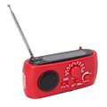 Miniatyrbild 2 av 5: Nödväderradio Multifunktionell AM FM SW Bärbar Ström