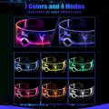 Pikkukuva 4 / 5: Led-lasit, valaistuvat lasit, Led-lippislasit, valaisevat lasit