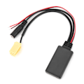 Miniatyrbillede 7 af 8: Bluetooth 5.0 AUX-kabeladapter med mikrofon håndfri udskiftning til Fiat 500/Grande Punto/Qubo/Fiorino