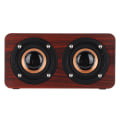 Pikkukuva 4 / 5: Puinen Bluetooth-kaiutin Retro Langaton Subwoofer AUX-stereokaiutin Kotiin Tablettiin