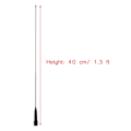 Miniatyrbillede 3 af 5: BNC-stik 10W UV dobbeltbånds walkie talkie 144/430MHz tovejsradio blød antenne