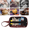Miniatyrbild 1 av 8: Master's Choice 24 Delars Lerskulpteringsset, Keramikverktygsset för Dina Konstnärliga Strävanden, Multifunktionella Verktyg för Alla Hantverksbehov, Ergonomisk
