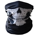 Pikkukuva 1 / 4: Monitoiminen Buff Halloween Luuranko - Musta Vetoketjulla