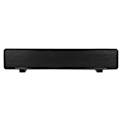 Miniatyrbillede 2 af 5: USB-kablet stereolyd-soundbar-musikafspiller bas-surround-lydboks 3,5 mm indgang til pc-mobiltelefoner (sort)