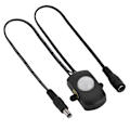 Miniatyrbillede 1 af 2: 5A DC 6-24V Mini PIR Infrarød Bevægelsessensor Detektor Switch LED Strip Automatisk Switch Sort