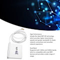 Miniatyrbillede 5 af 5: WiFi6E trådløs netværkskortantenne Omnidirectional 4dBi High Gain 2.4GHz 5.8GHz WiFi netværkskortantenne med SMA-port