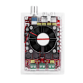 Miniatyrbillede 2 af 5: Højtydende 2*100W Digital Power Audio Amp Forforstærkerkort Klasse D Modul med Hus DC9‑34V