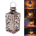 Miniatyrbild 1 av 8: Soldrivna Dekorativa Lyktor, Väderbeständig Utomhusdesign för Uteplats, Veranda, Trädgård, Vattentäta Utomhushängande Lyktor, Premium LED-lampa