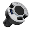 Pikkukuva 5 / 5: Ajoneuvoon asennettava Bluetooth MP3-soitin Monitoiminen FM-lähetin U-levy USB-lataus