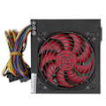 Miniatyrbillede 2 af 5: Strømforsyning til pc-computertilbehør Rød ventilator Manuelt justerbar 115/230V ATX-250W