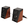 Miniatyrbillede 2 af 8: PC-højttalere HiFi Deep Bass Justerbar Lydstyrke Plug and Play Desktop-højttalere til tv'er Computere Bærbare computere Telefoner