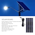 Miniatyrbild 7 av 8: Väderbeständig solcellsmodul, högeffektiv solcellsladdare för diverse små apparater, kompakt och portabel design, 5W USB solcellskraft utomhus