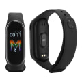 Miniatyrbillede 4 af 5: M5 Vandtæt Smart Armbånd Touch Screen Skridttælling Sports Band Ur Sort