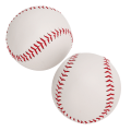 Miniatyrbilde 5 av 5: Trening Softball PU Lær Hard Profesjonell Trenings Baseball for Utesport 2stk