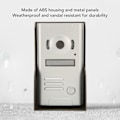 Miniatyrbild 8 av 8: Dörråtkomstkontrollsystem Video Call Voice Intercom En knapp Dörrklocka Video Dörrsystem för Hem Lägenhet
