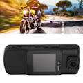 Miniatyrbillede 1 af 8: Mini Body Camera 1080P Infrarød Nattesyn Bevægelsesdetektering 180 Graders Rotationslinse 1,54 tommer Display Body Worn Camera