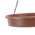 Miniatyrbilde 3 av 5: Fuglebad Hengefuglemater Rund Plast Hengefuglemater Brett Utendørs Fuglebad Brett Brun