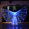 Miniatyrbillede 1 af 8: Led lysudsendende vinger dansevinger dansende lysudsendende rekvisitter performance performance mavedans vinger