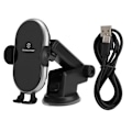 Miniatyrbilde 2 av 3: Automatisk sensor bil trådløs lader 5W 7.5W 10W med bakgrunnsbelysning for Qi Standard mobiltelefonOppgradert versjon