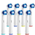 Miniatyrbild 1 av 3: Kompatibla Tandborsthuvuden 8-Pack Lätt Att Byta Ut För Optimal Hygien