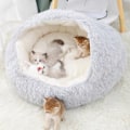 Miniatyrbillede 5 af 5: Beruhigende seng til katte og små hunde, SUOXU katteseng