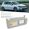 Miniatyrbild 6 av 8: Höger solskydd för bil, inner solskydd, 5GG010029, grå ABS-plast, tygersättning för MK7 2014‑2017