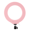 Miniatyrbilde 1 av 6: PULUZ PU378F 2835 72stk LED 3-fargers lysmodus justerbar USB-port ringlys rosa