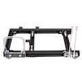 Miniatyrbillede 4 af 5: DIY Åben Ramme Varmeafledning Aluminiumlegering Computer PC Kabinet Chassis til ITX (Sort S)