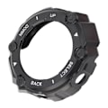 Miniatyrbild 2 av 5: Plastskyddsskal för Amazfit TRex Watch Edge Bumper Protective Shell Frame(Svart skal  Vit text )