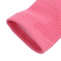 Miniatyrbillede 3 af 5: 1 par sports Antiskrid Strømper Åndbar Basketball Fodbold Atletisk Beskyttelse Strømper (Pink )