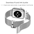 Miniatyrbild 3 av 5: Kompatibel för Apple Watch Band 38-40mm /42-44mm, Rostfritt stål Loop Spänne Metallrem Armband Loop Replacement Band för Iwatch Series 4, Series