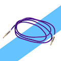 Pikkukuva 5 / 5: 3,5 mm:n AUX-kaapeliadapteri, uros-uros, autostereojohto, violetti