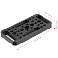 Miniatyrbillede 1 af 2: Aluminiumlegering Video Switching Cheese Udvidelsesplade Kamera Nem Plade til DSLR-kamera