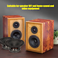 Miniatyrbild 6 av 8: 6,5-tums fullrangehögtalare i järn 40W 8 ohm woofer diskant fullfrekvenshögtalare för högtalare DIY