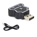 Miniatyrbild 4 av 5: Bluetooth 5.0 Audio Sändtagare Mottagare Adapter Färgglad omgivande ljus USB Trådlös Audio Adapter