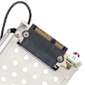 Miniatyrbilde 3 av 5: 2,5 tommers SSD HDD intern SATA-skuff støtter SATA I II III 6 Gbps Hot Swap HDD Caddy-skuff bur med sikkerhetslås LED-indikator