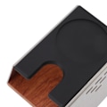 Miniatyrbild 4 av 8: Multifunktionell Tamperhållare, Espresso Tamperställ för 51, 54, 58mm Espresso Tillbehör, Förstärkt Massiv Träbottenplatta, Kompakt Tampermatta