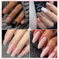 Miniatyrbild 5 av 5: Gel nagelkit, 35 delar, blank och matt baslack, nageldekoration, utrustad med UV-lampa, säker och giftfri gelnagellack