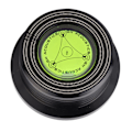 Miniatyrbillede 2 af 5: 50/ 60Hz Boblevands Hastighedsdetektering Pladespiller LP Vinyl Plade Stabilisator Klemme Sort