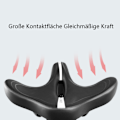 Miniatyrbild 3 av 6: Överdimensionerad cykelsadel för trekking, touring och racing, maximal ventilation och ergonomisk design ger oöverträffad åkkomfort