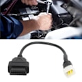 Pikkukuva 6 / 10: 6-nastainen diagnostiikkaliitinkaapeli OBD-diagnostiikka-adapterin korvaava Delphi-moottoripyörälle