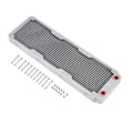Miniatyrbild 1 av 5: Aluminium Radiator Värmeväxlare Dator Vattenkylning Vätskekylare Vit (360mm)